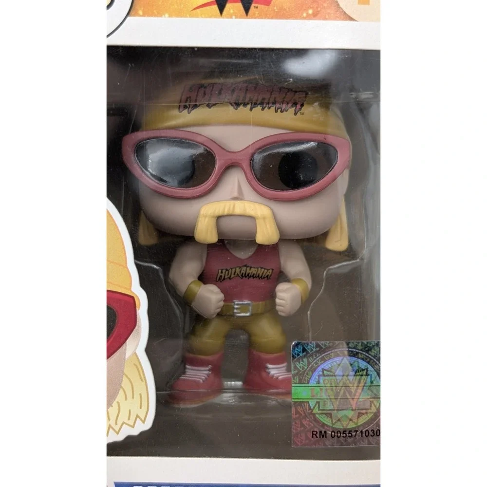 WWE Hulk Hogan Funko Pop Vinyl Figure #11 Hologram‎ Box Wrestling